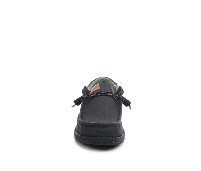 HEYDUDE Casual>Men's Wally Washed Canvas Casual Shoes