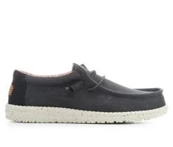 HEYDUDE Casual>Men's Wally Washed Canvas Casual Shoes
