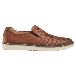 Men's McGuffey Woven Slip-On Shoes|Johnston and Murphy Hot