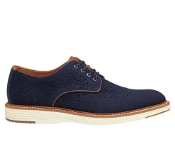 Men's Upton Wingtip Knit Dress Shoes|Johnston and Murphy Outlet