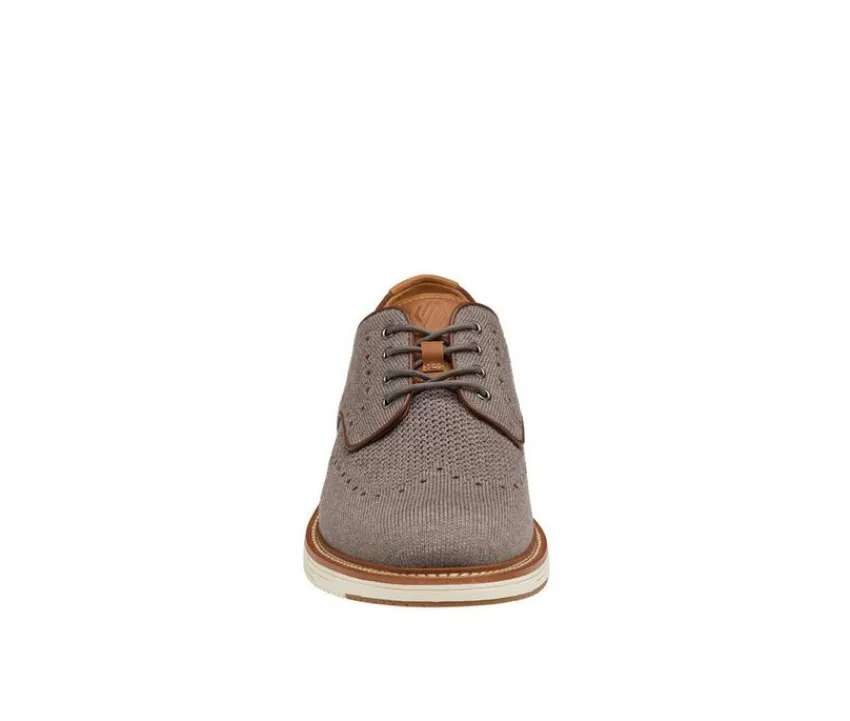 Johnston and Murphy Casual>Men's Upton Wingtip Knit Dress Shoes