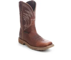 Men's Daywork Pecan ST Cowboy Boots|Justin Boots Best