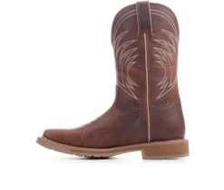 Men's Daywork Pecan ST Cowboy Boots|Justin Boots Best