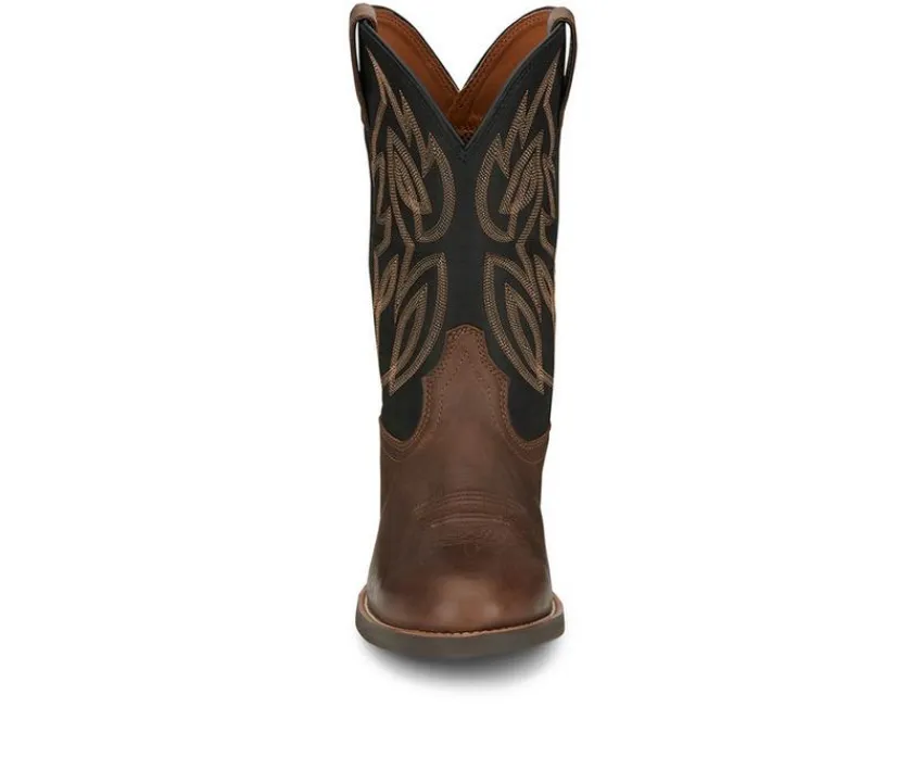 Men's Rendon Cowhide Cowboy Boots|Justin Boots Outlet