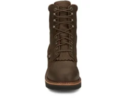 Men's Rivot Waterproof Steel Toe Waterproof Work Boots|Justin Boots Hot