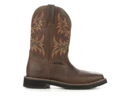 Men's SE4682 Stampede Steel Toe Cowboy Boots|Justin Boots Clearance