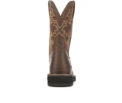 Men's SE4682 Stampede Steel Toe Cowboy Boots|Justin Boots Clearance