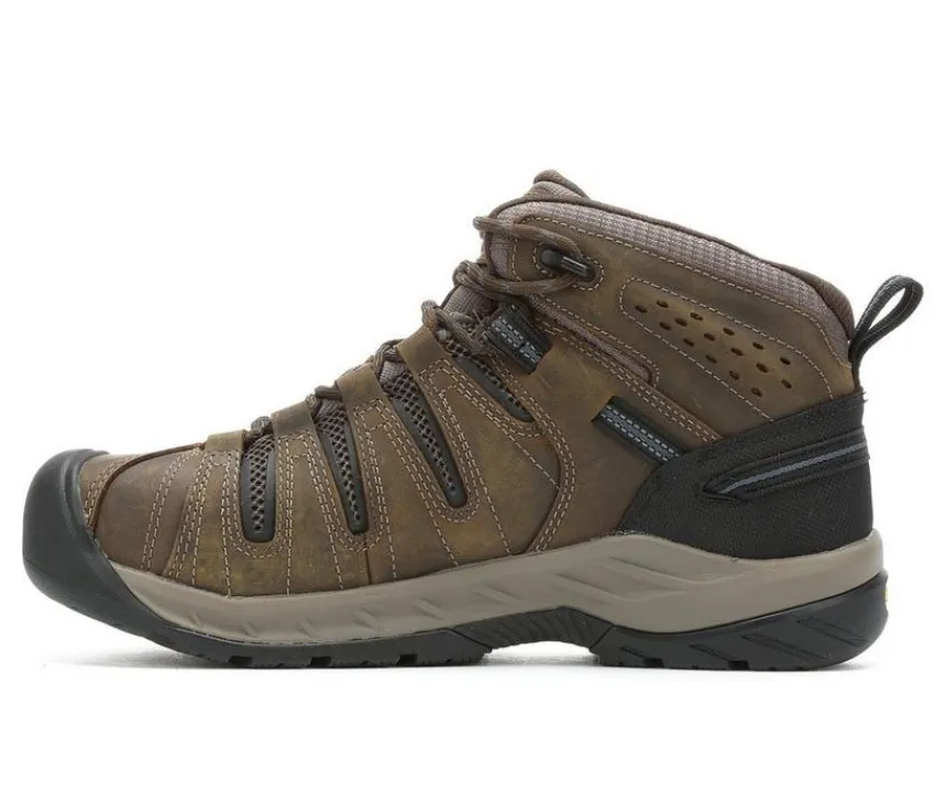 KEEN Utility Work & Safety|Work>Men's Flint II Mid Waterproof Steel Toe Work Boots