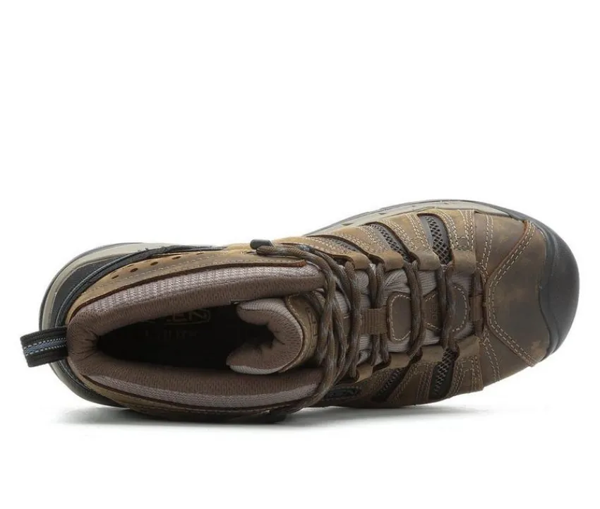 KEEN Utility Work & Safety|Work>Men's Flint II Mid Waterproof Steel Toe Work Boots