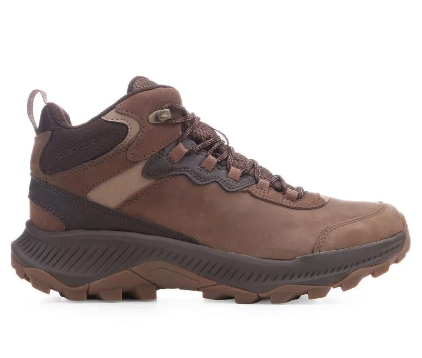 Merrell Hiking & Hunting|Work & Safety>Men's Speed Strike Leather Mid Waterproof Hiking Boots