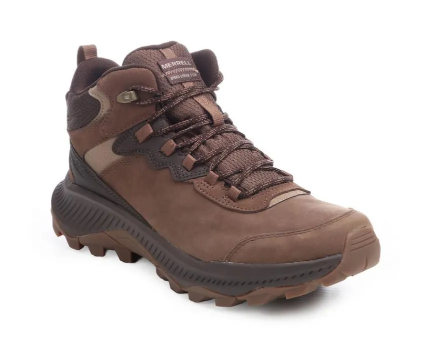 Merrell Hiking & Hunting|Work & Safety>Men's Speed Strike Leather Mid Waterproof Hiking Boots