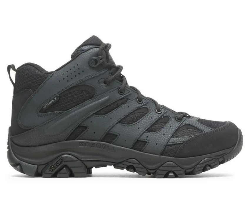 Merrell Work Boots>Men's Moab Mid Tactical WP Work Boots