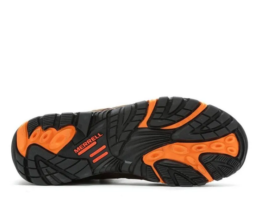 Men's Moab Vertex Mid Waterproof Comp Toe Work Boots|Merrell Work Outlet