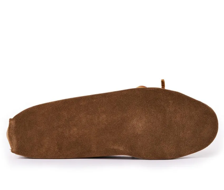 Minnetonka Casual>Men's Leather Laced Softsole Moccasin