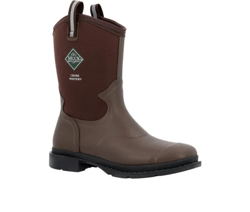 Men's Chore Western Mid Work Boots|Muck Boots Outlet