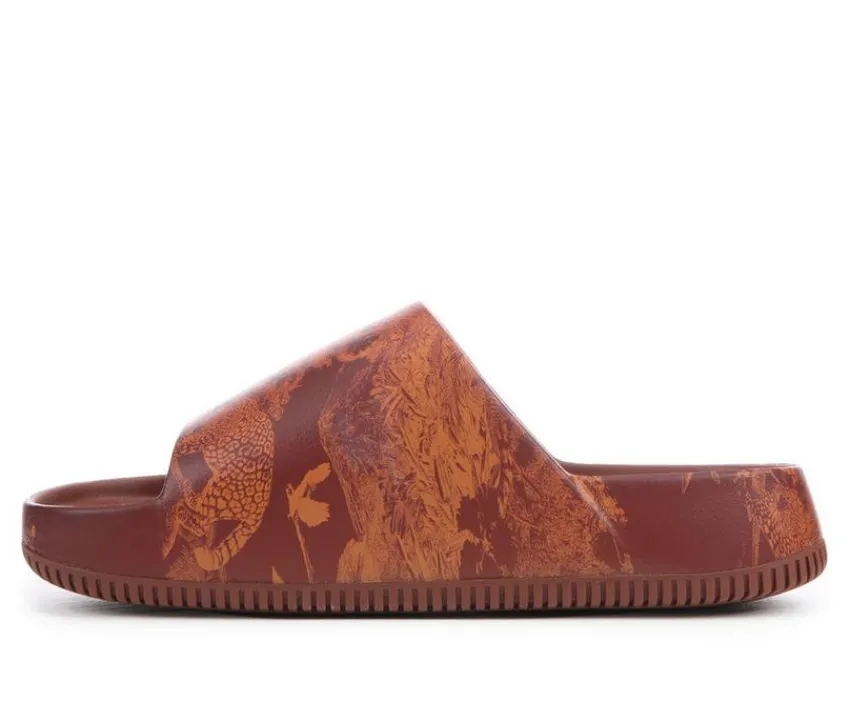 Men's Calm Slide Print Sport Slides|Nike