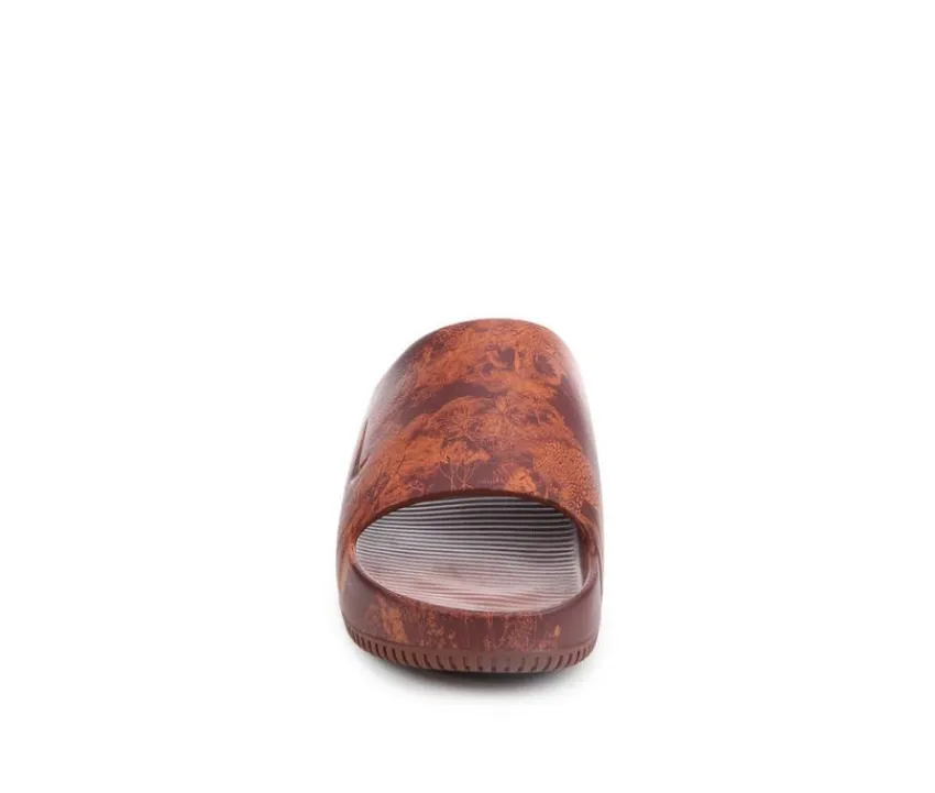 Men's Calm Slide Print Sport Slides|Nike