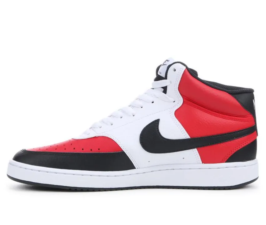 Nike Fashion & Lifestyle|Basketball & Court>Men's Court Vision Mid Sneakers