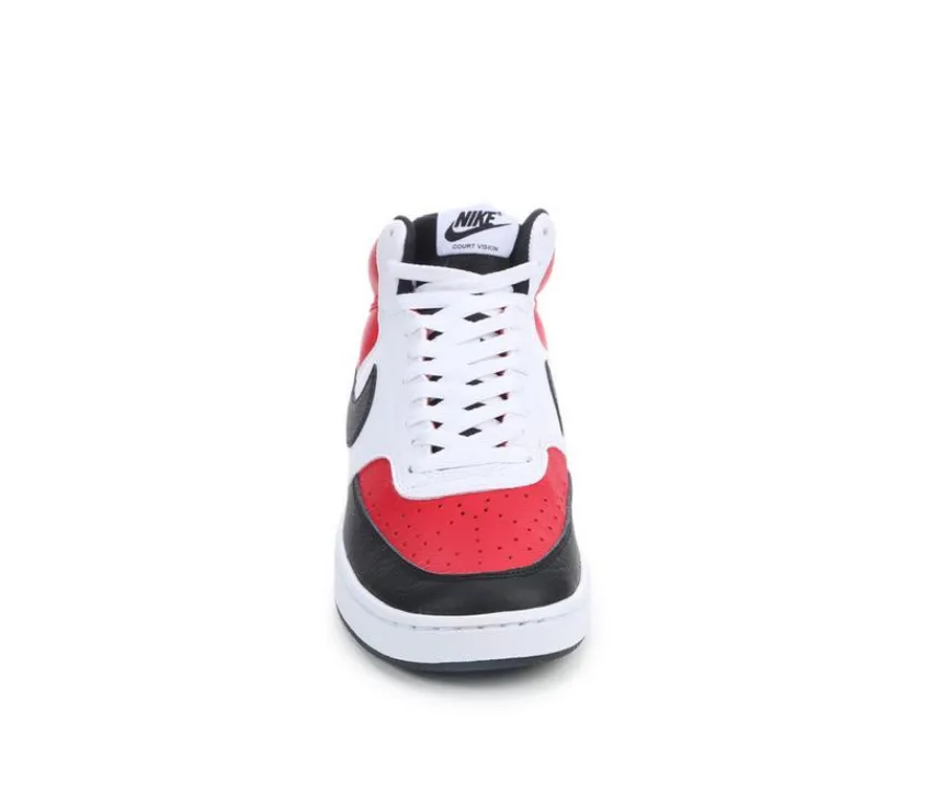 Nike Fashion & Lifestyle|Basketball & Court>Men's Court Vision Mid Sneakers