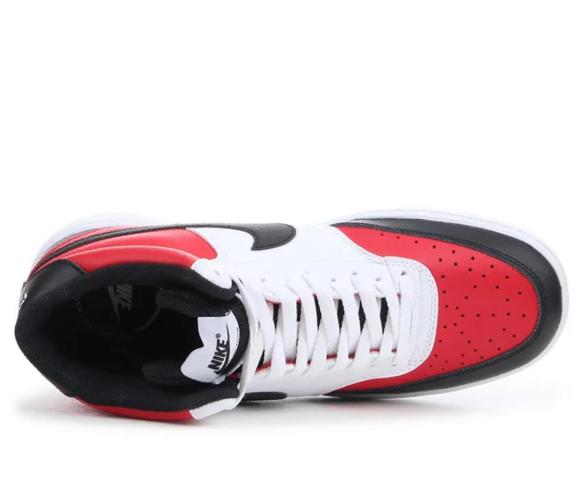 Nike Fashion & Lifestyle|Basketball & Court>Men's Court Vision Mid Sneakers
