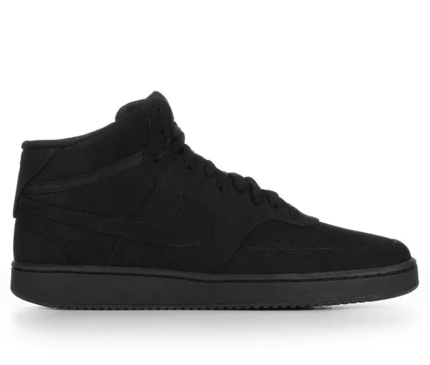 Nike Fashion & Lifestyle|Basketball & Court>Men's Court Vision Mid Sneakers