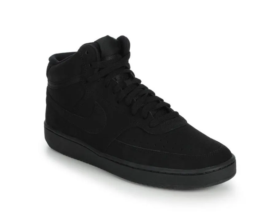 Nike Fashion & Lifestyle|Basketball & Court>Men's Court Vision Mid Sneakers