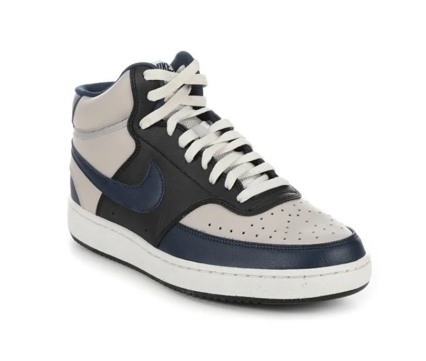 Nike Fashion & Lifestyle|Basketball & Court>Men's Court Vision Mid Sneakers