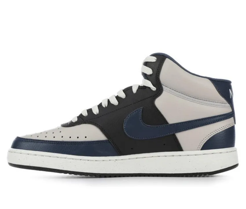 Nike Fashion & Lifestyle|Basketball & Court>Men's Court Vision Mid Sneakers