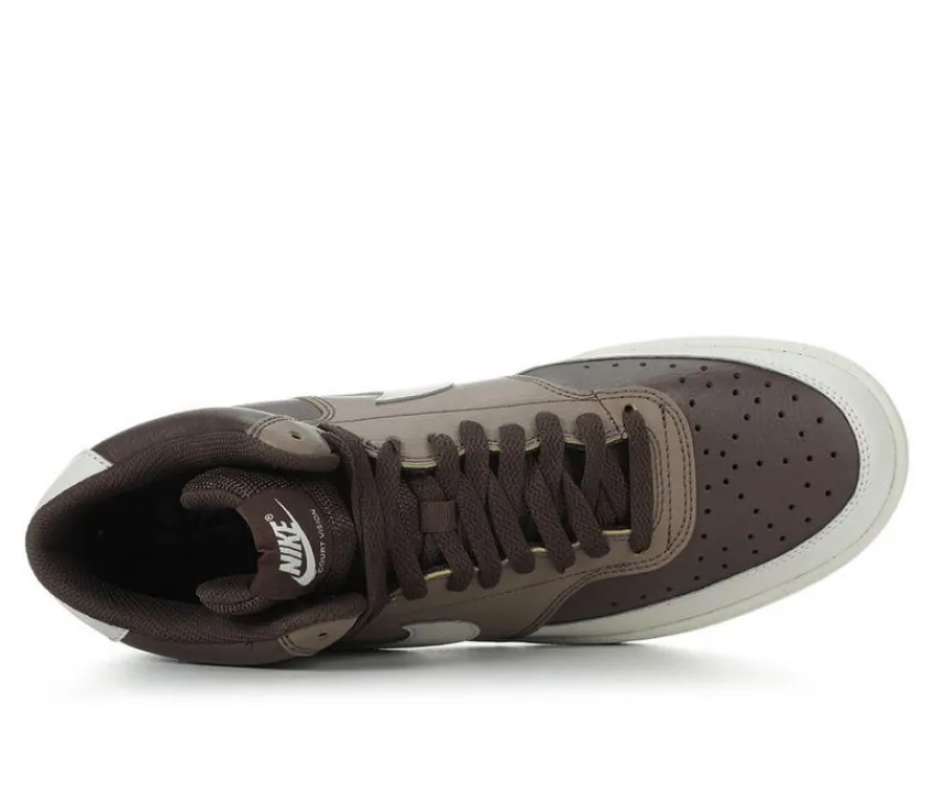 Nike Fashion & Lifestyle|Basketball & Court>Men's Court Vision Mid Sneakers