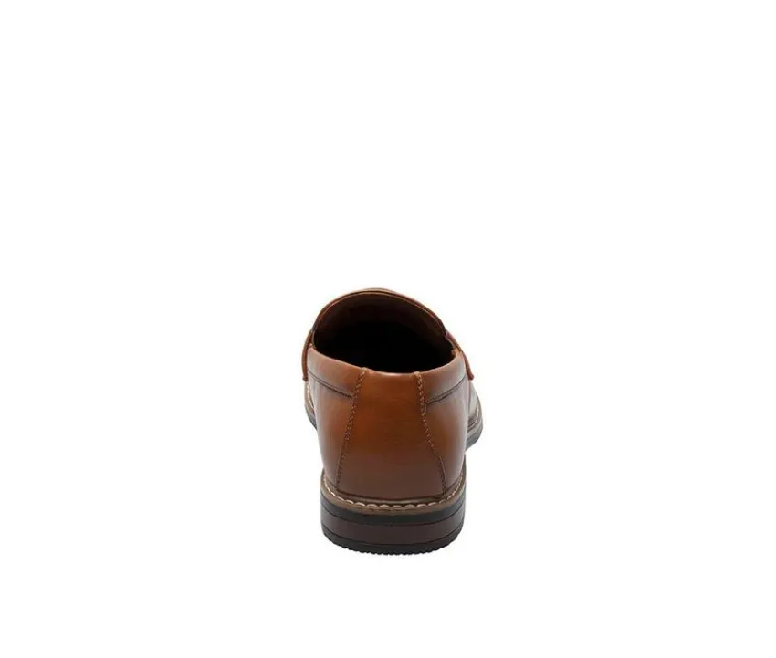 Nunn Bush Dress>Men's Carmelo Moc Toe Penny Loafer Dress Shoes