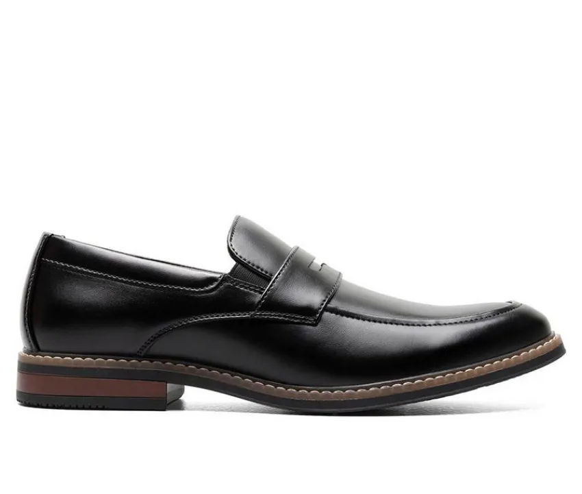 Men's Carmelo Moc Toe Penny Loafer Dress Shoes|Nunn Bush Best