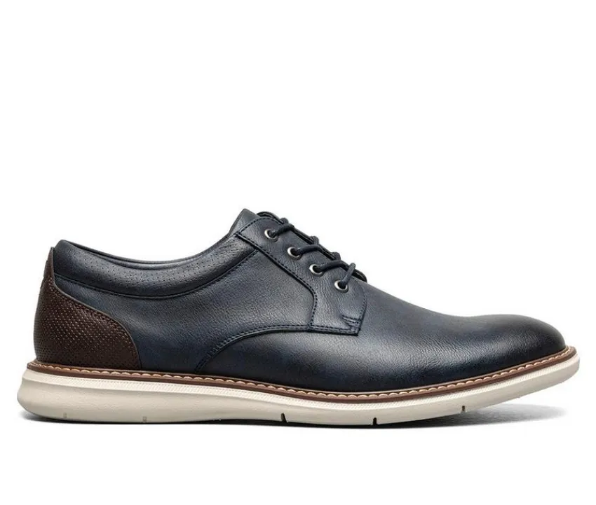 Nunn Bush Casual>Men's Chase Plain Toe Oxfords