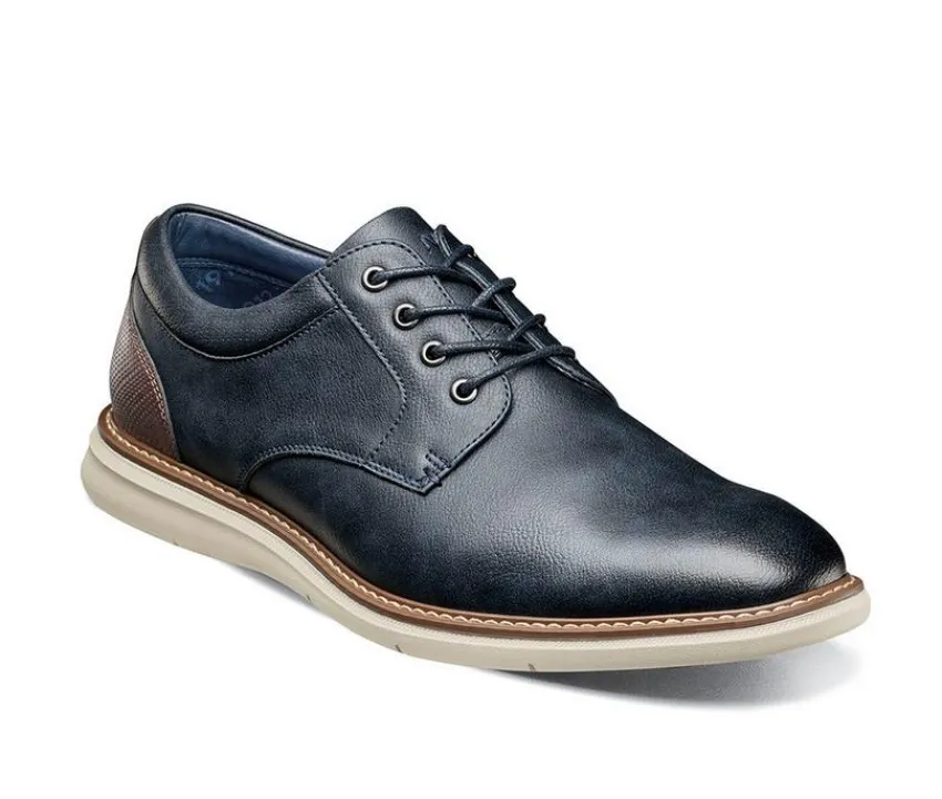 Nunn Bush Casual>Men's Chase Plain Toe Oxfords
