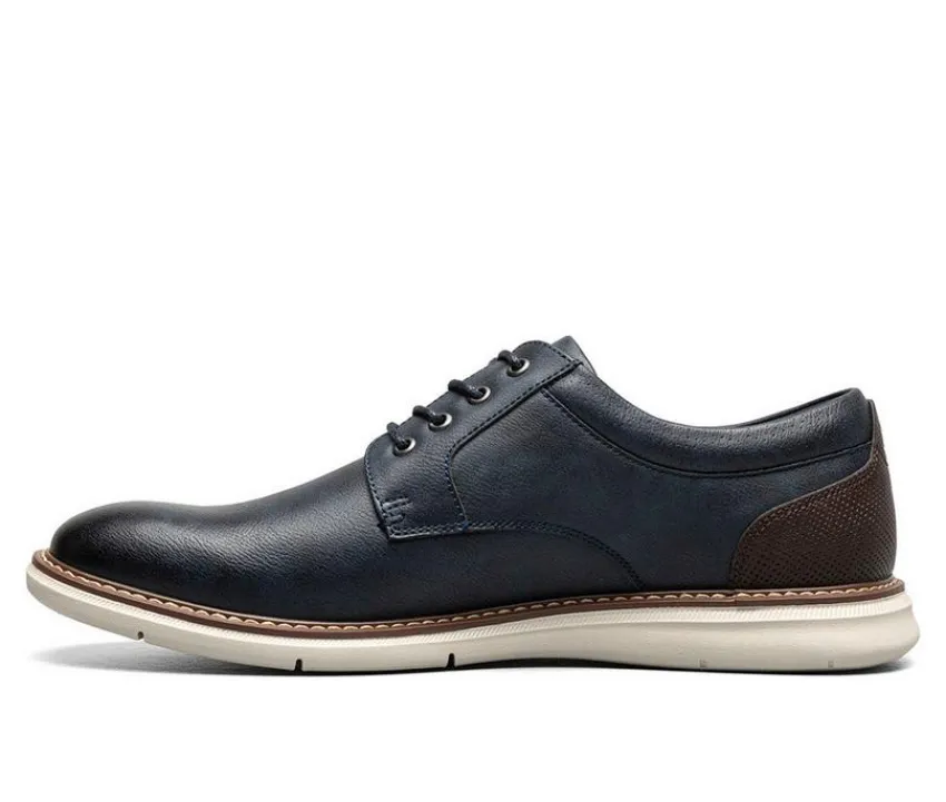 Nunn Bush Casual>Men's Chase Plain Toe Oxfords