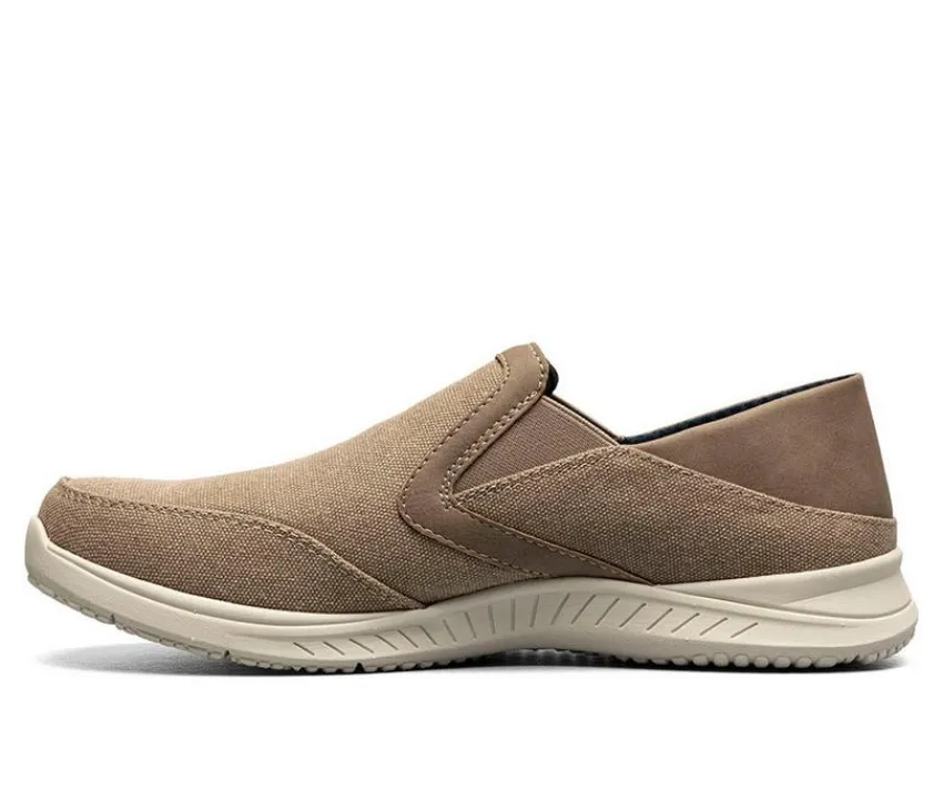 Men's Conway EZ Canvas Moc Toe Slip On Shoes|Nunn Bush