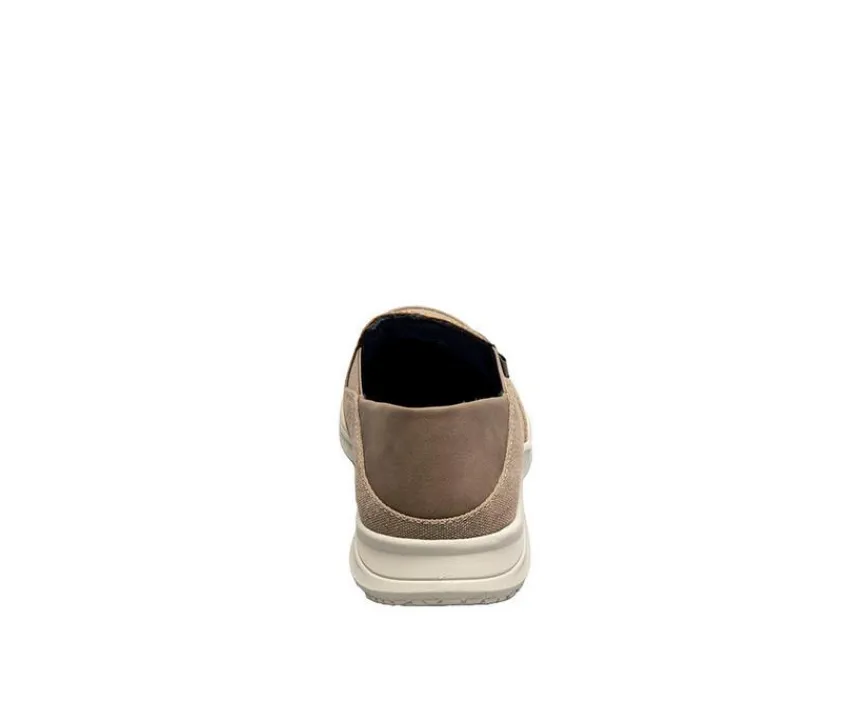 Men's Conway EZ Canvas Moc Toe Slip On Shoes|Nunn Bush