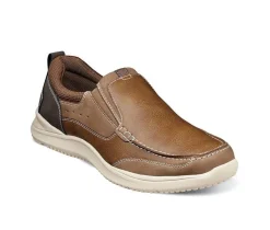 Nunn Bush Casual>Men's Conway Moc Toe Slip-On Shoes