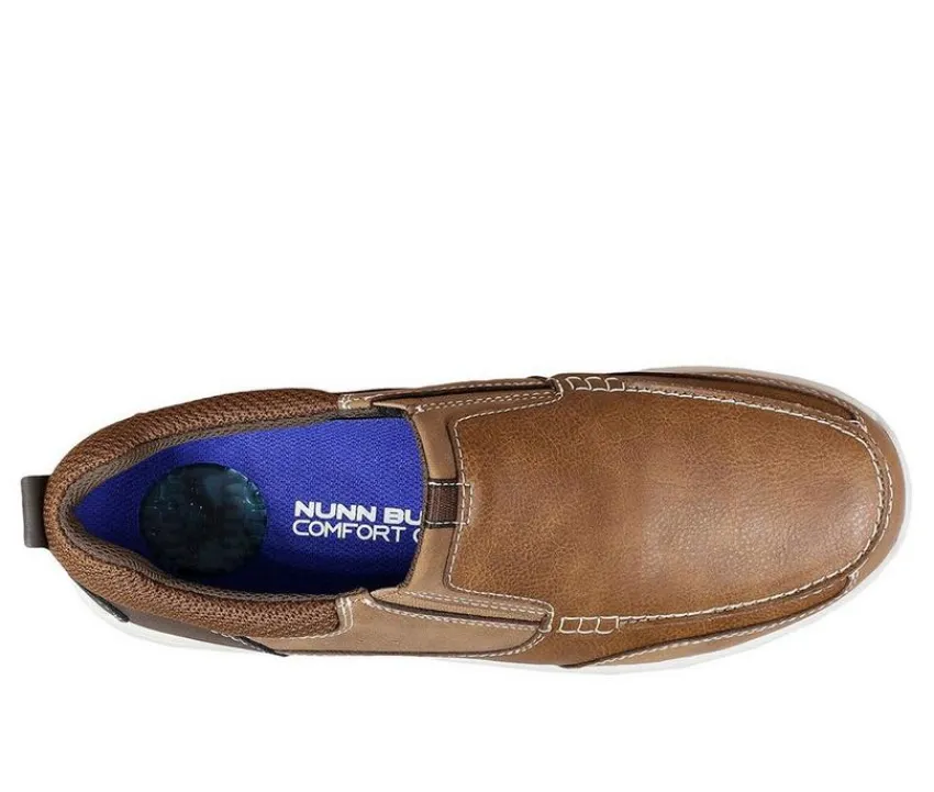 Nunn Bush Casual>Men's Conway Moc Toe Slip-On Shoes