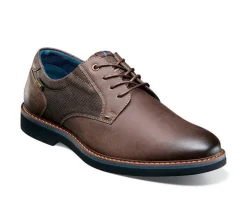Nunn Bush Dress|Casual>Men's Dakota Plain Toe Oxfords