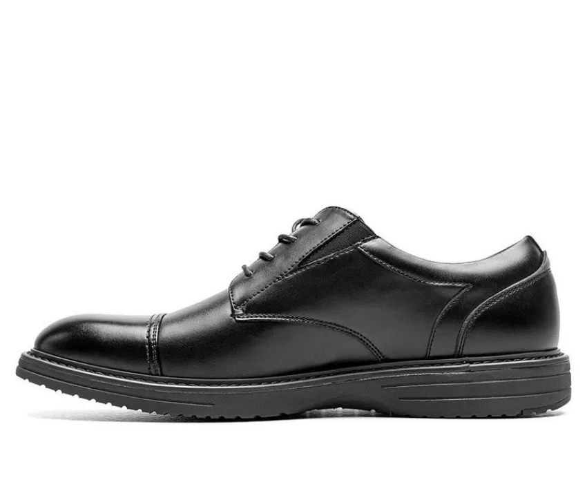Nunn Bush Dress>Men's Gates Cap Toe Oxfords