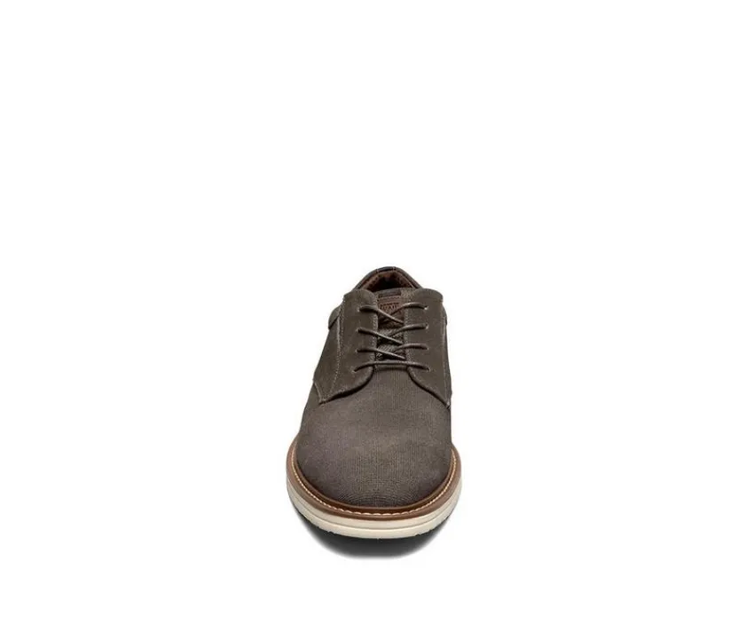 Nunn Bush Casual>Men's Griff Suede Plain Toe Oxford Oxfords