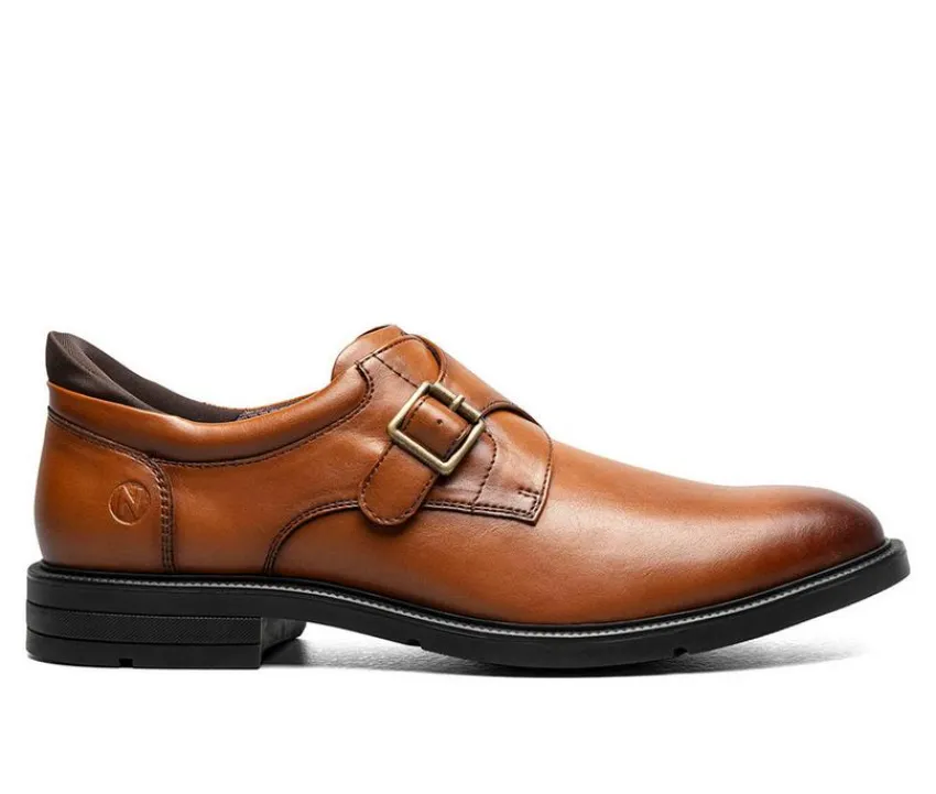 Men's Kore EZ Hero Plain Toe Monk Strap Oxfords|Nunn Bush Hot