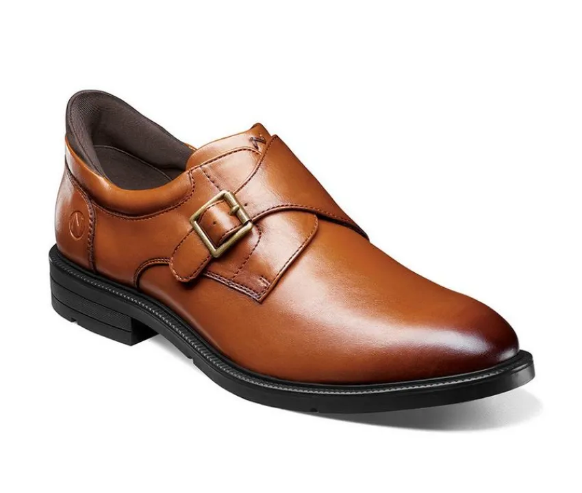Men's Kore EZ Hero Plain Toe Monk Strap Oxfords|Nunn Bush Hot