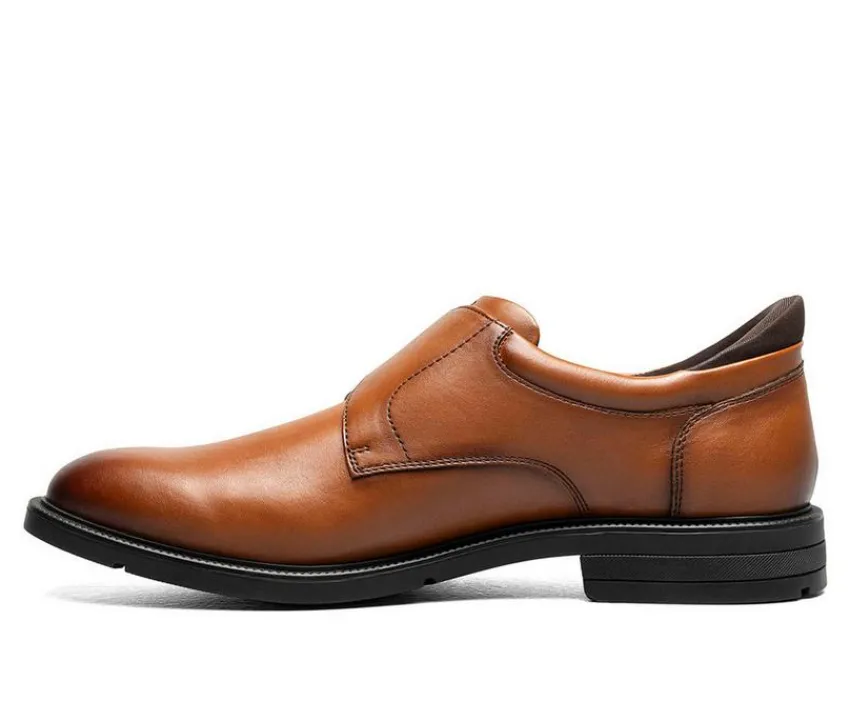 Men's Kore EZ Hero Plain Toe Monk Strap Oxfords|Nunn Bush Hot