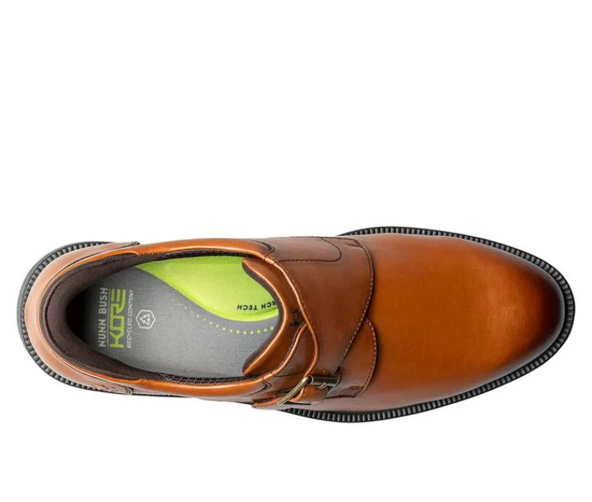Men's Kore EZ Hero Plain Toe Monk Strap Oxfords|Nunn Bush Hot