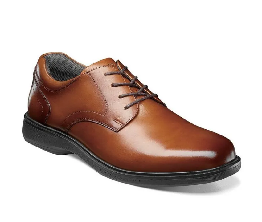 Men's Kore Pro Plain Toe Slip-Resistant Oxfords|Nunn Bush Clearance