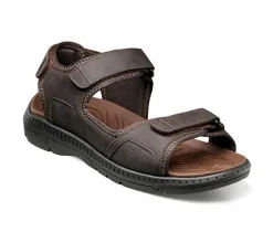 Men's Laguna 3-Strap River Sandal Outdoor Sandals|Nunn Bush Clearance