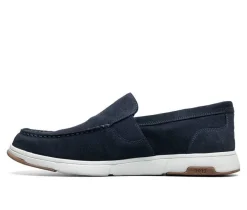 Men's Luca Suede Moc Toe Venetian Slip On Loafers|Nunn Bush Best