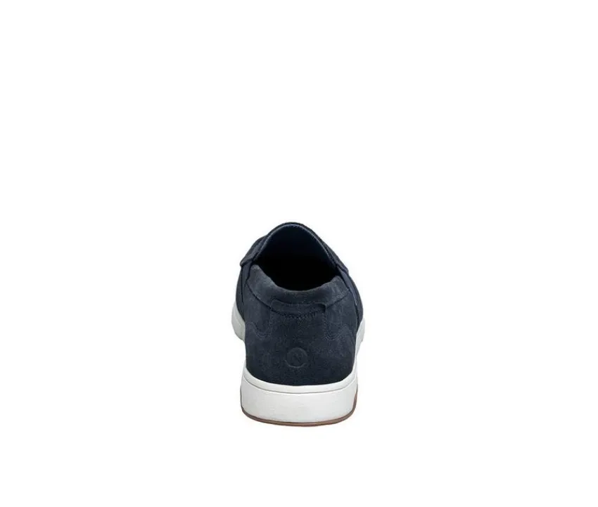 Men's Luca Suede Moc Toe Venetian Slip On Loafers|Nunn Bush Best