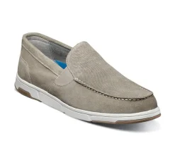 Men's Luca Suede Moc Toe Venetian Slip On Loafers|Nunn Bush Online